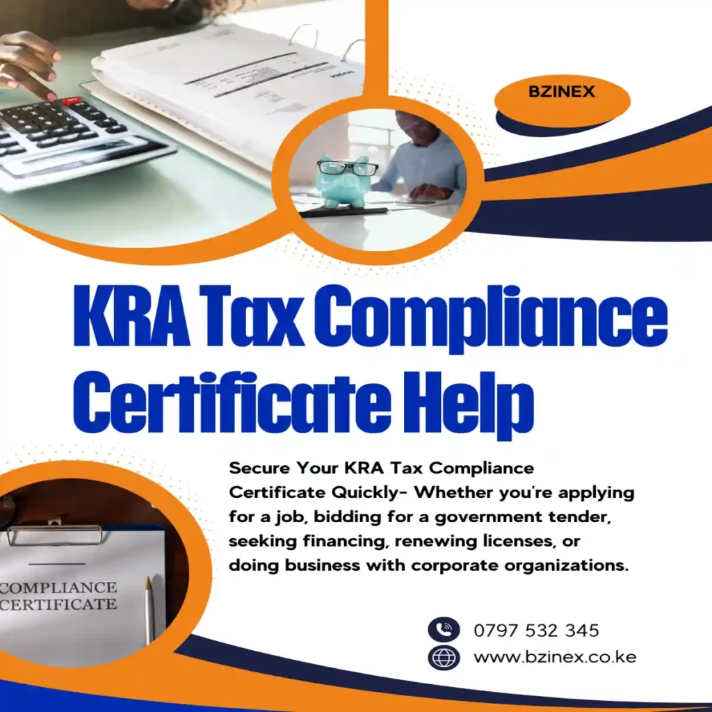 KRA tax compliance certificate