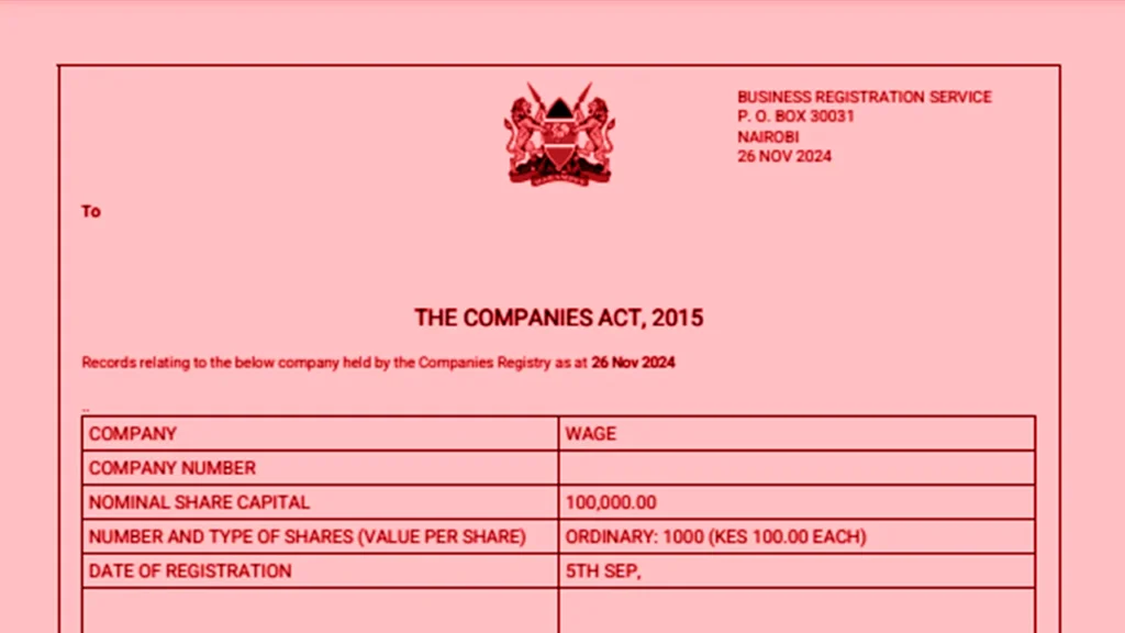 penalty for not filing annual returns Kenya