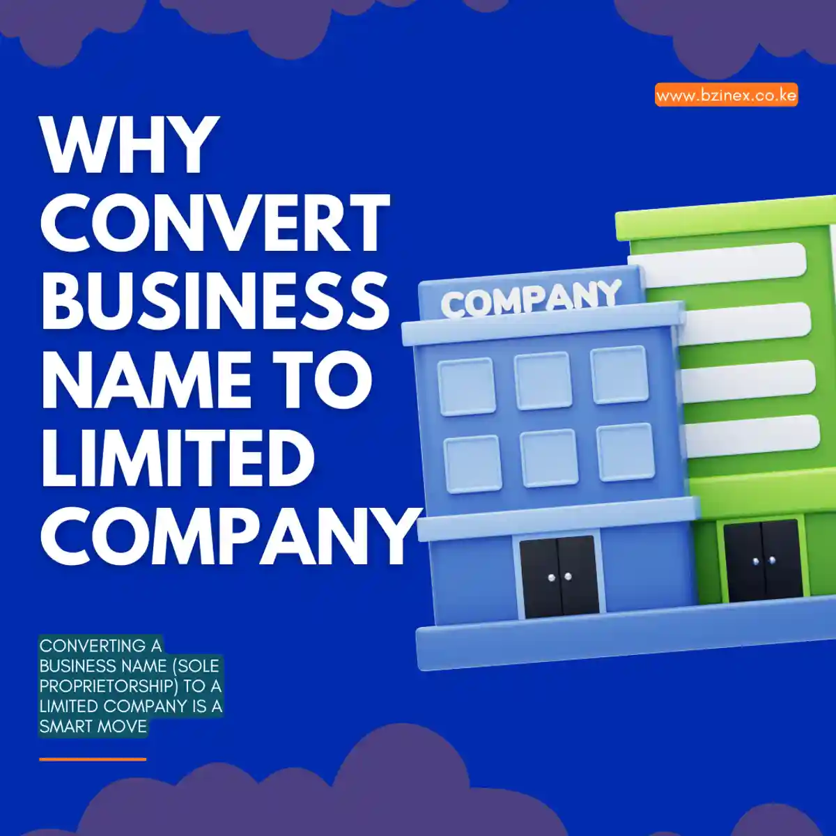 why convert business name to limited company