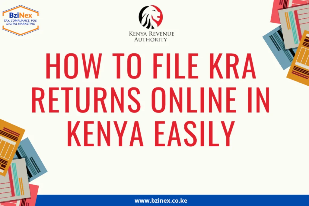 how to file KRA returns online
