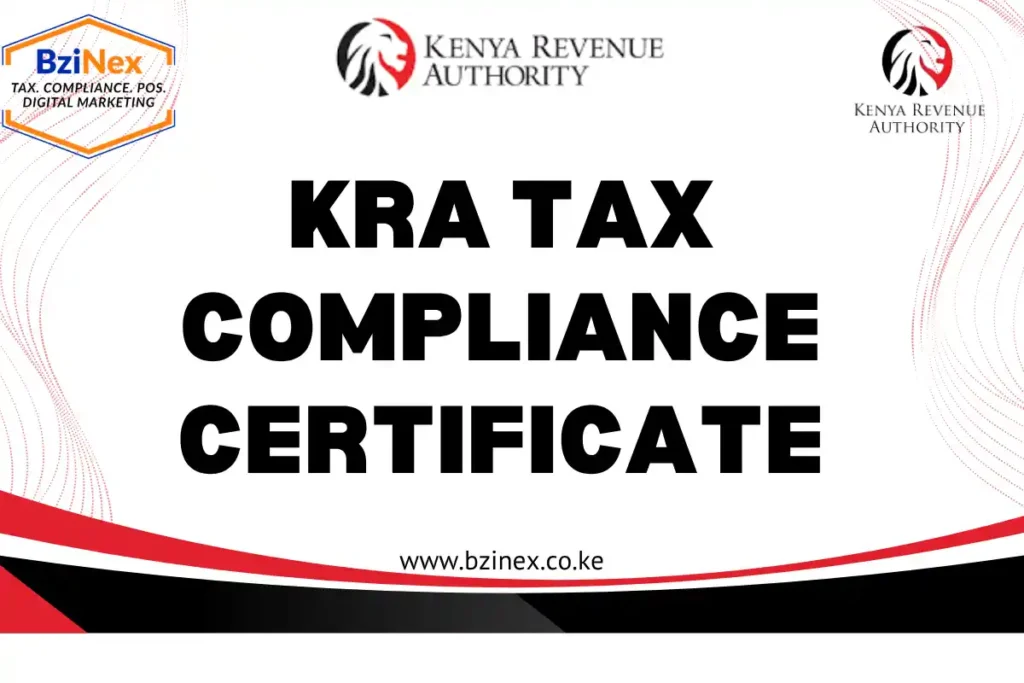 KRA tax compliance certificate