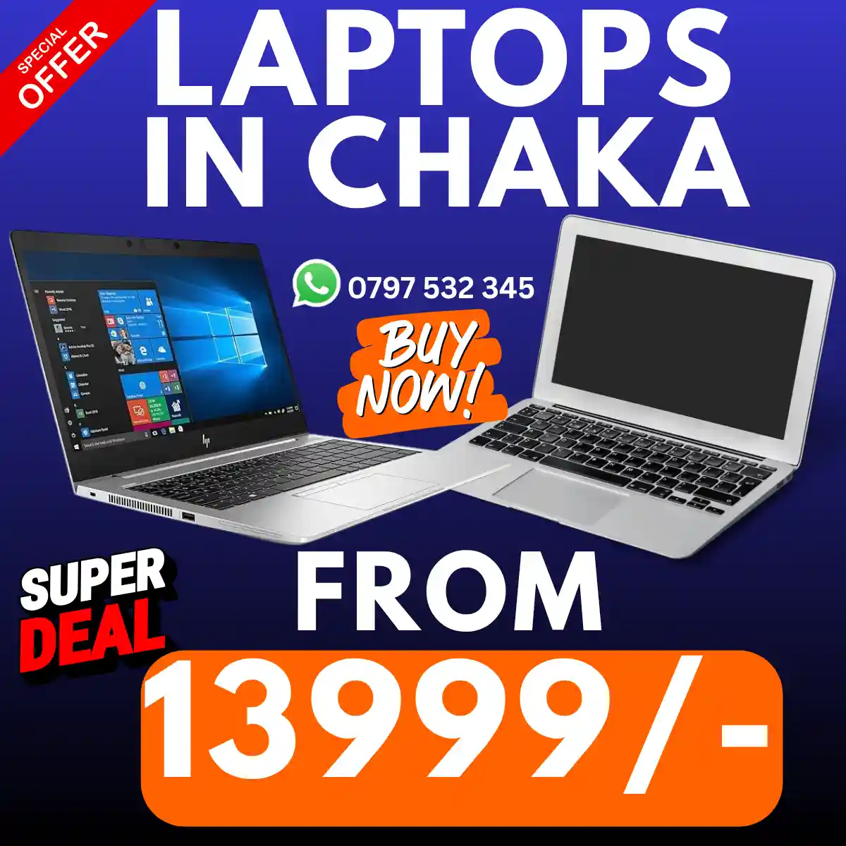 Laptops in Chaka