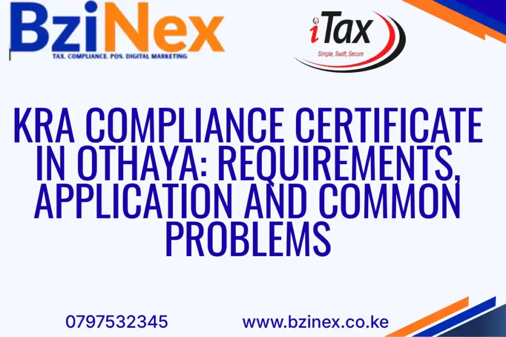 KRA Compliance Certificate in Othaya