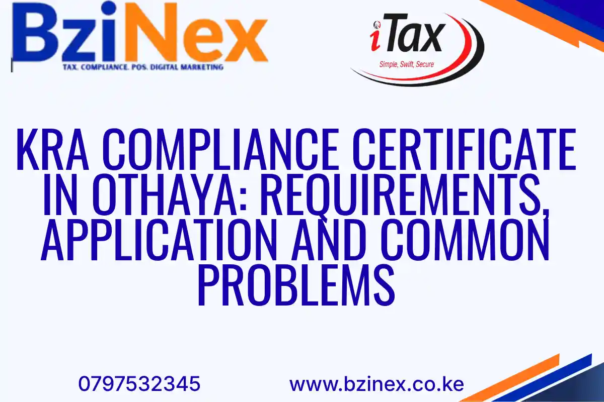 KRA Compliance Certificate in Othaya