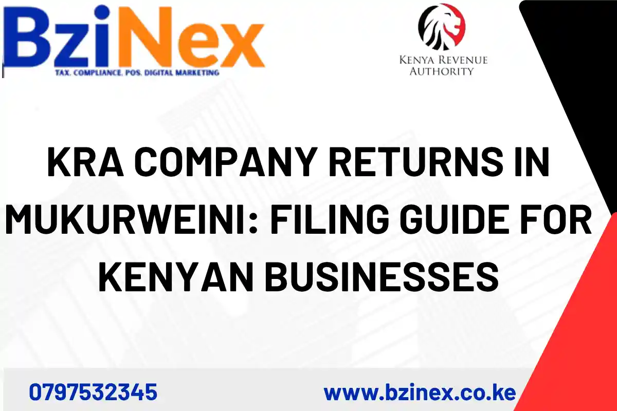 KRA Company Returns in Mukurweini
