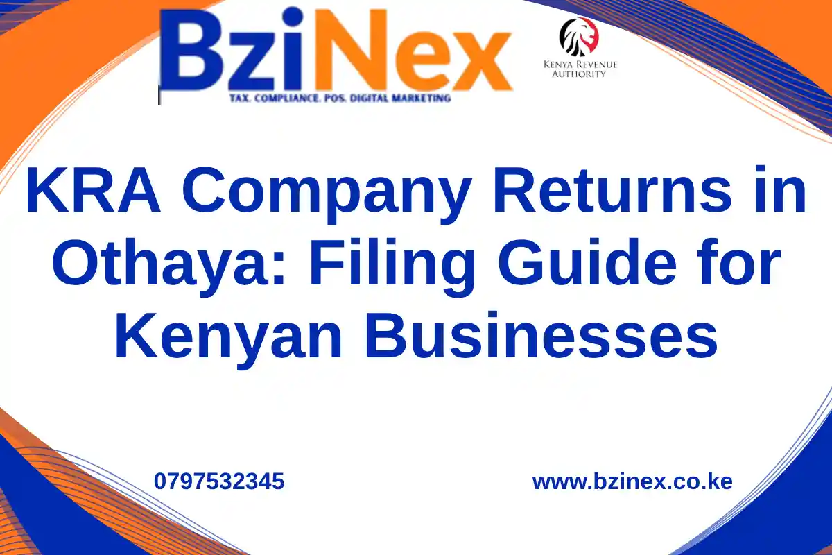 KRA Company Returns in Othaya