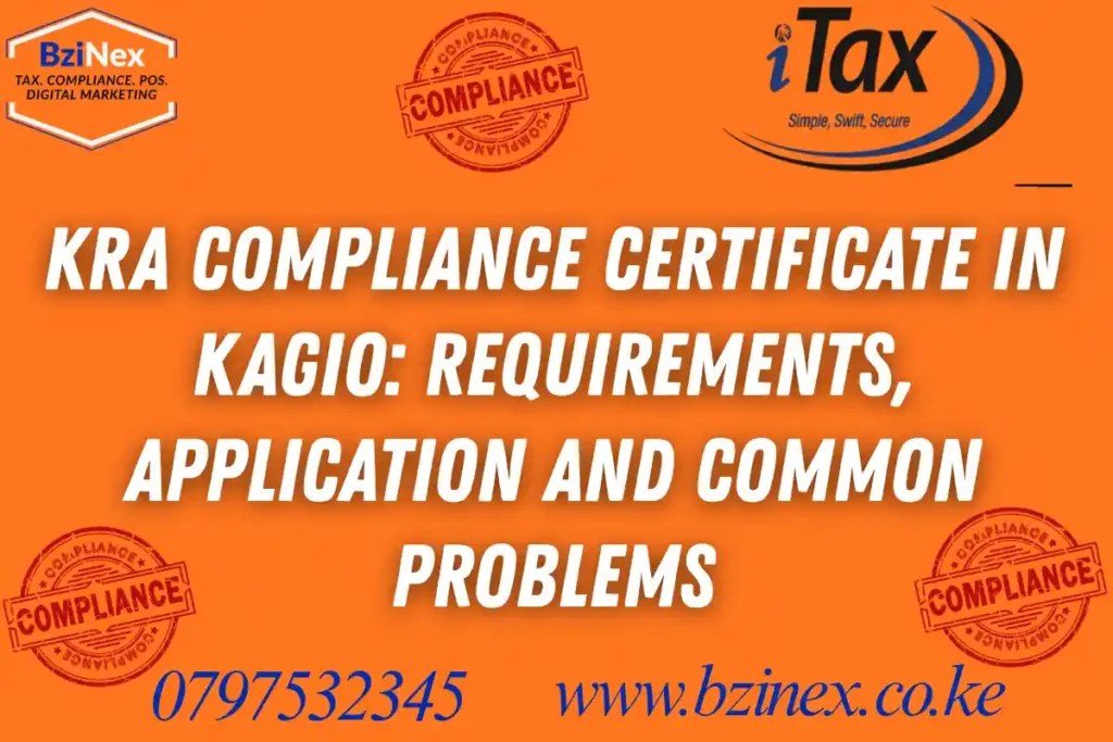 KRA Compliance Certificate in Kagio