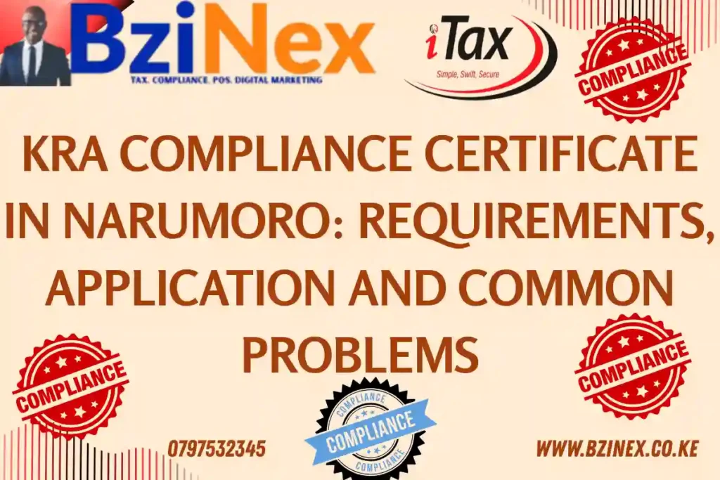 KRA Compliance Certificate in Narumoro