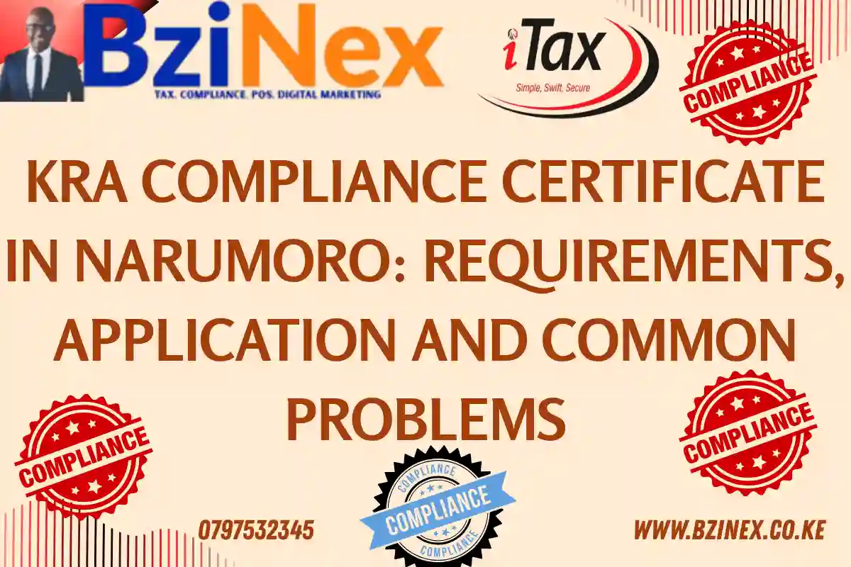 KRA Compliance Certificate in Narumoro