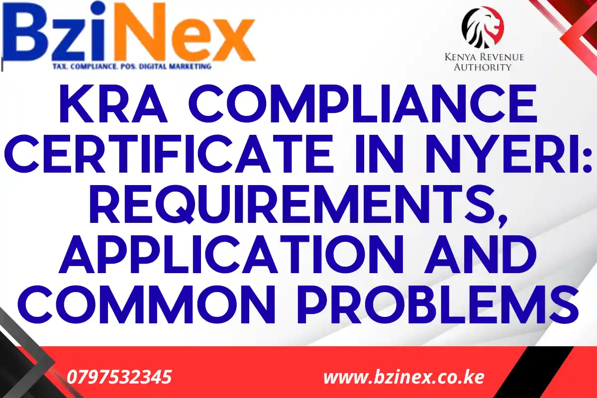 KRA Compliance Certificate in Nyeri