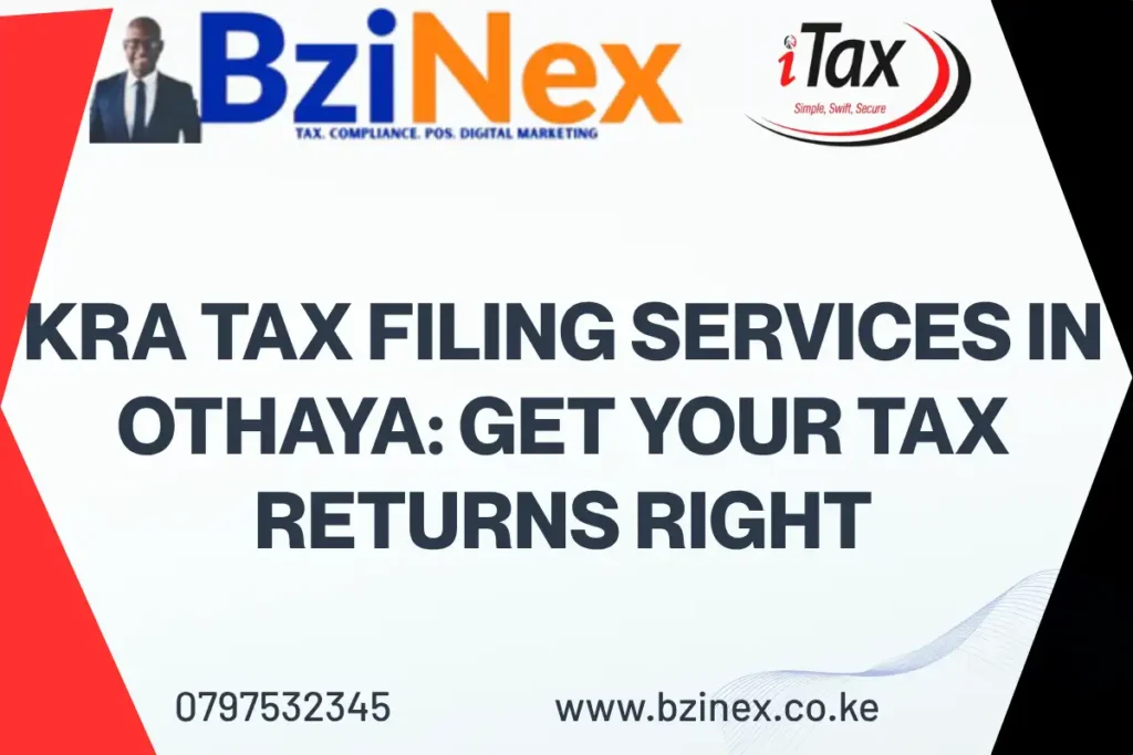 KRA Tax Filing Services in Othaya
