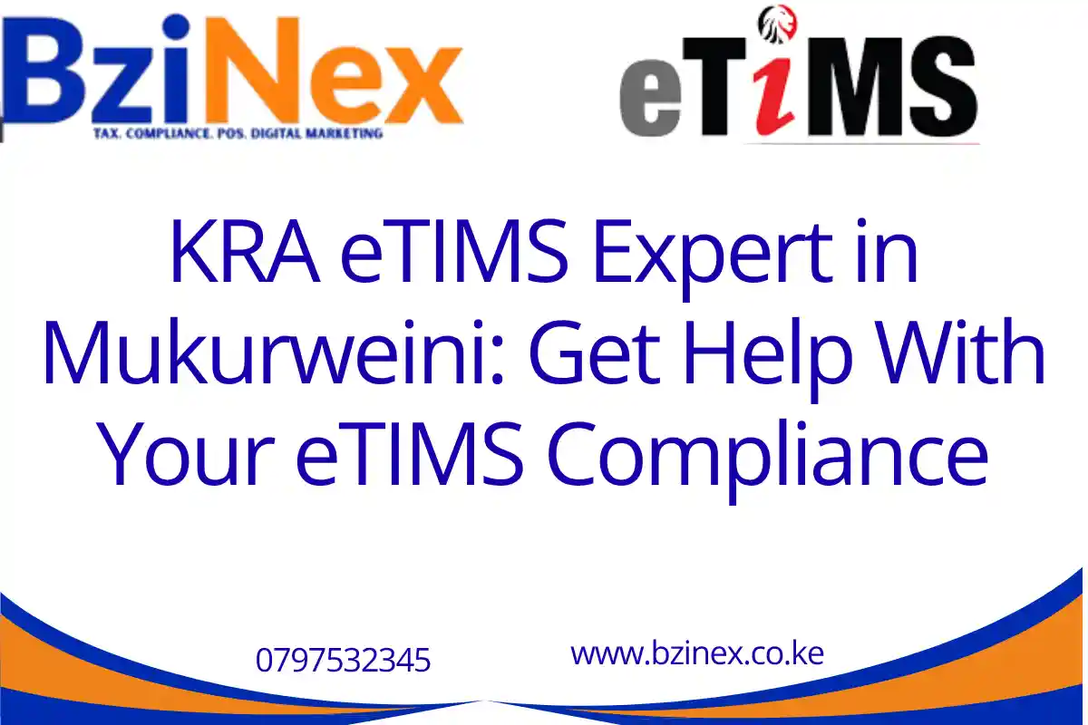 KRA eTIMS Expert in Mukurweini