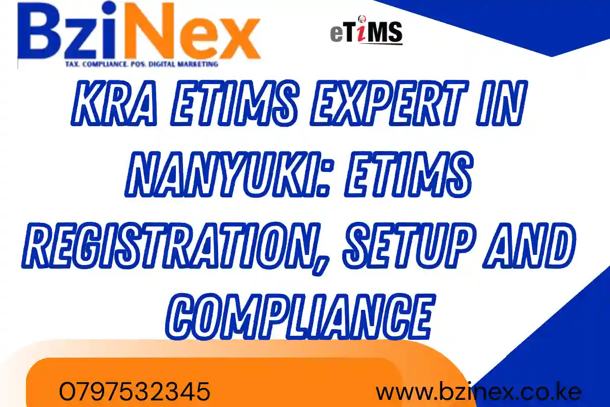 KRA eTIMS expert in Nanyuki
