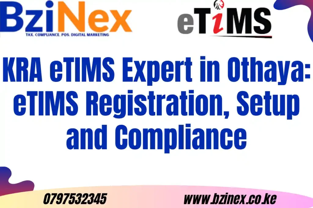 KRA eTIMS Expert in Othaya
